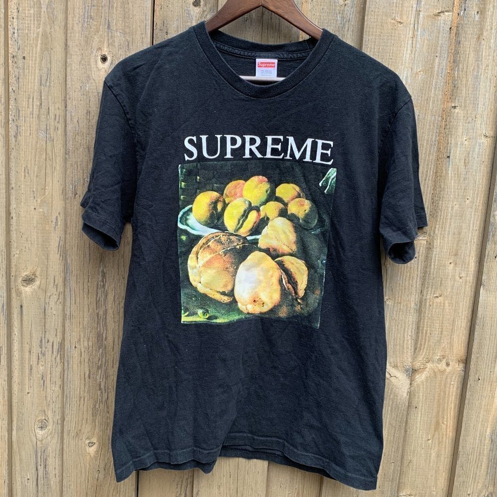 2018 Supreme Still Life 'Peaches' T Shirt Medium